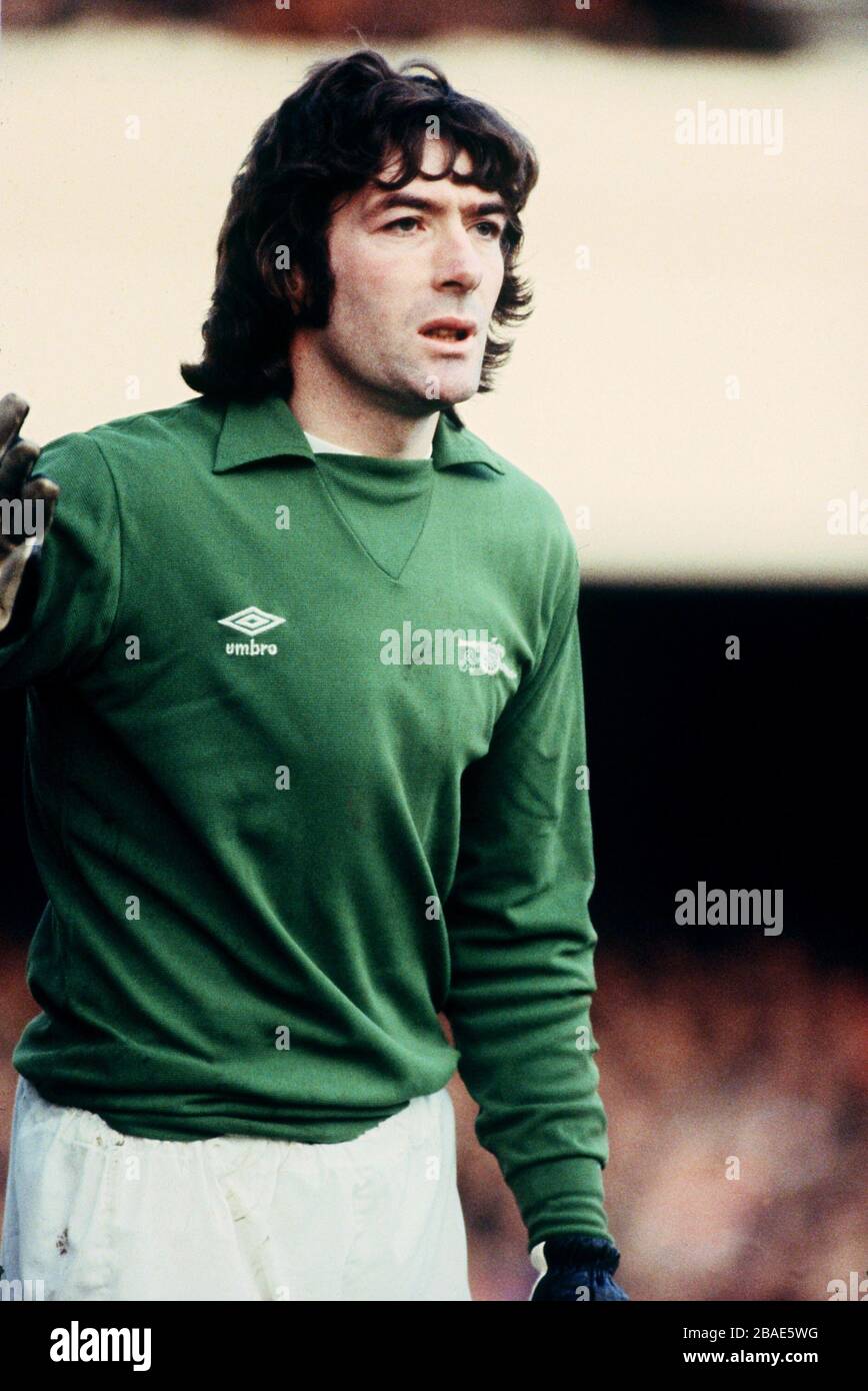 Pat Jennings, Arsenal goalkeeper Stock Photo