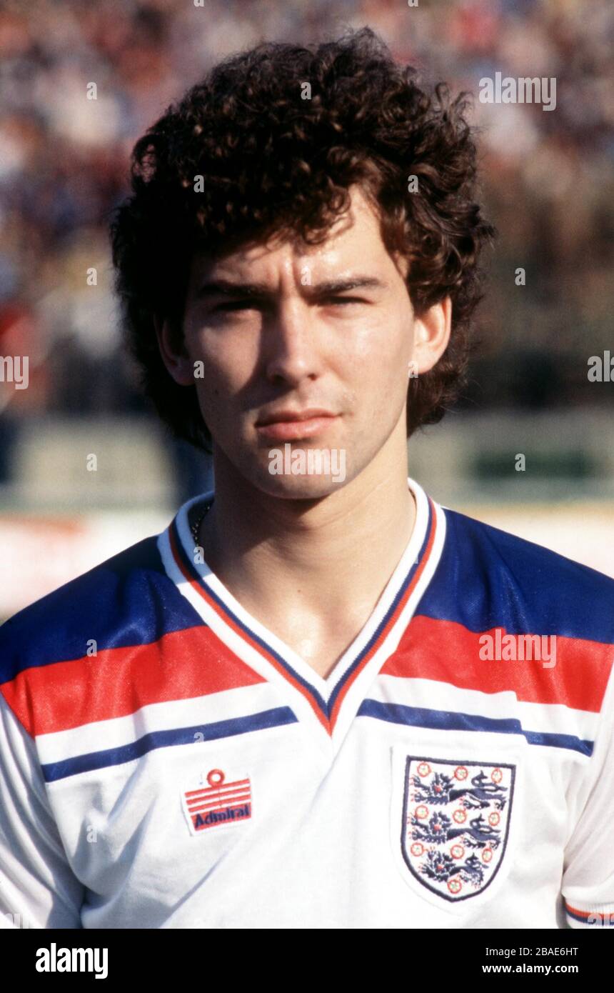 Bryan Robson, England Stock Photo - Alamy