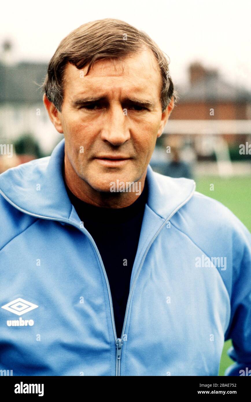 Malcolm Allison, Manchester City manager Stock Photo