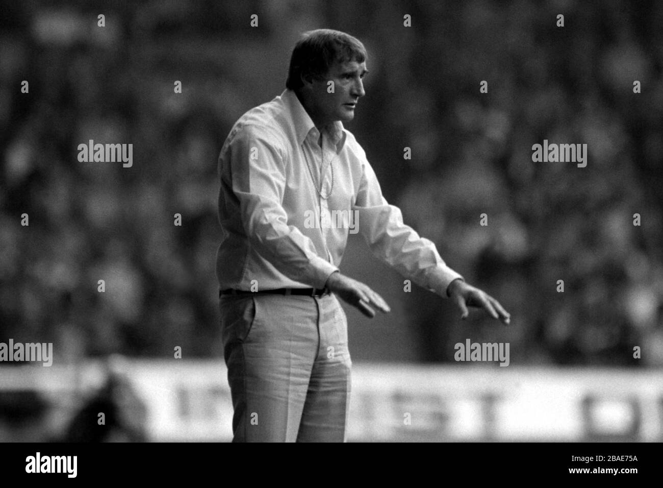 Malcolm Allison, Manchester City manager Stock Photo