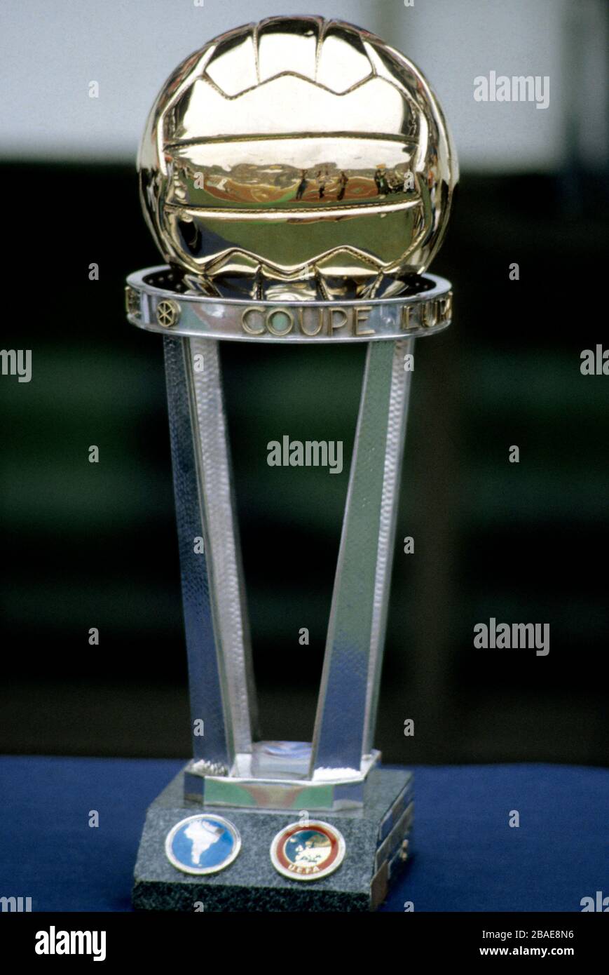 Intercontinental cup cup trophy cutoutable sporttrophy hires stock