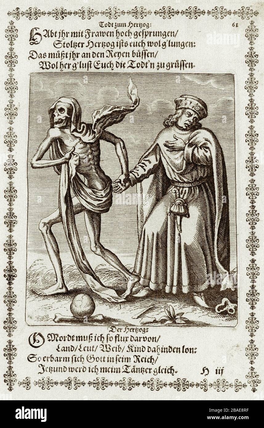 Dance Of Death Painting High Resolution Stock Photography And Images Alamy