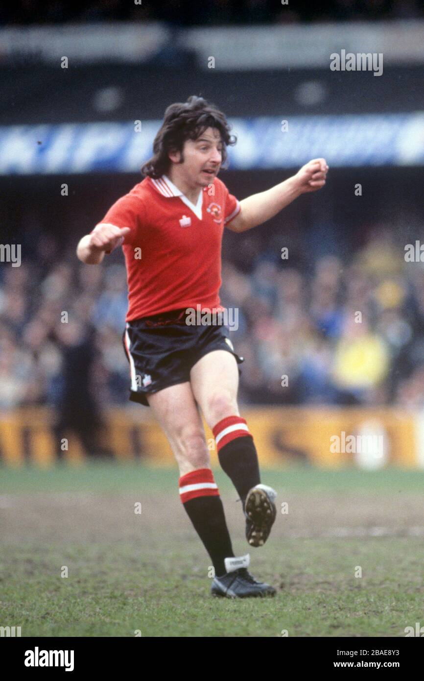 Mickey Thomas, Manchester United Stock Photo - Alamy
