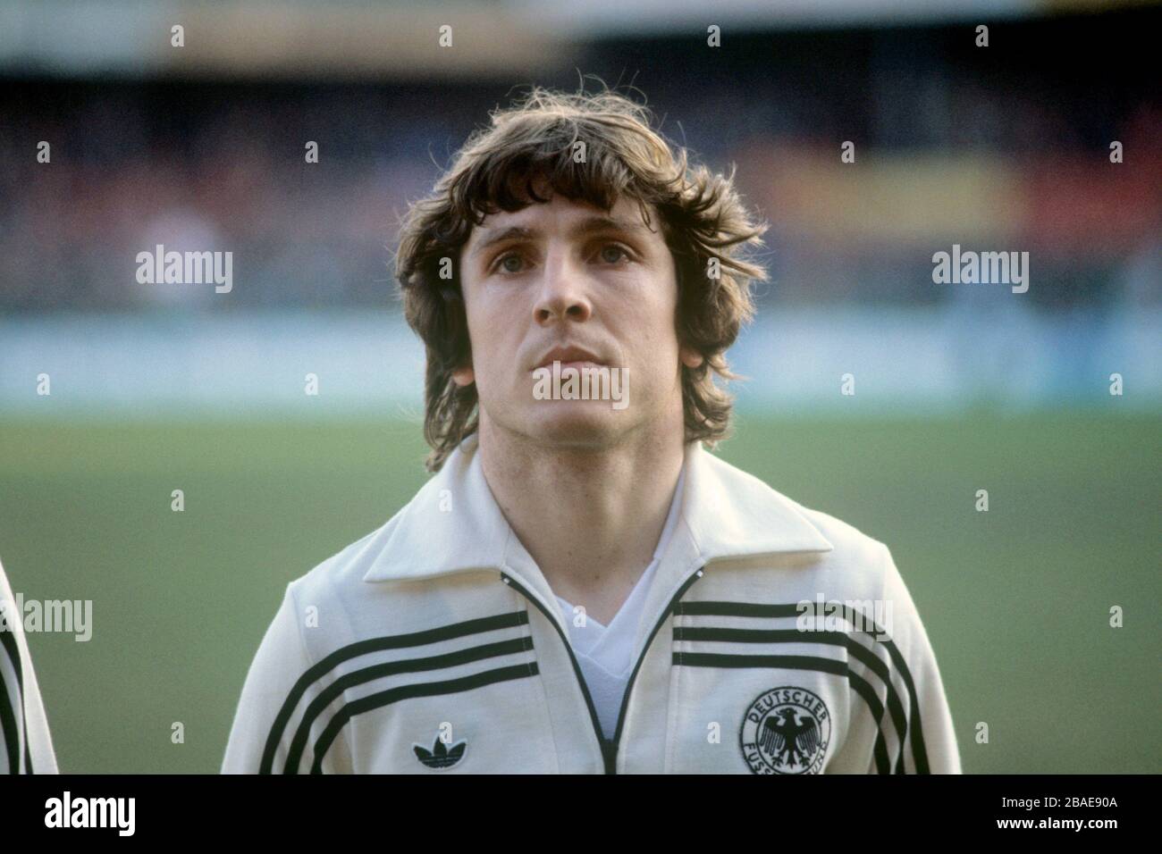 Photo de presse originale Klaus Fischer Schalke 04, Caspar