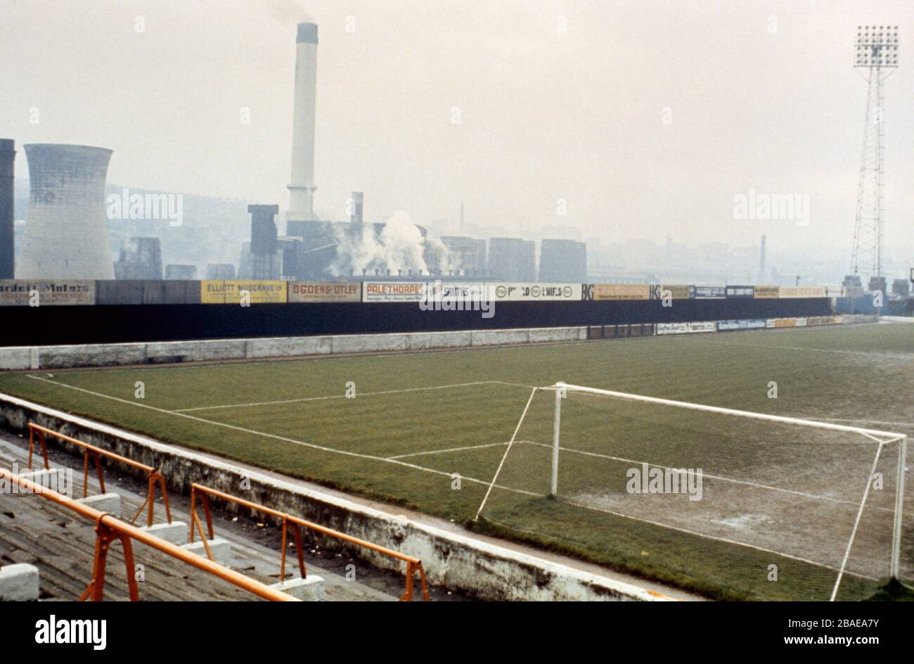 General view of Valley Parade Stock Photo