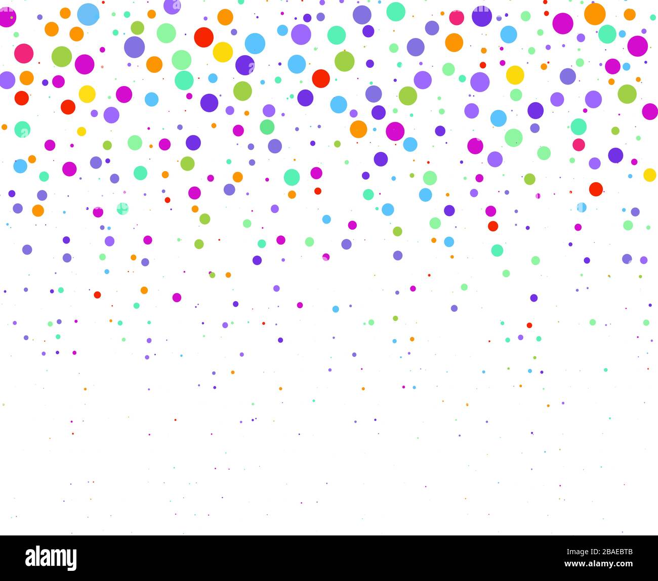 Design element multicolored dots Stock Vector Images - Alamy
