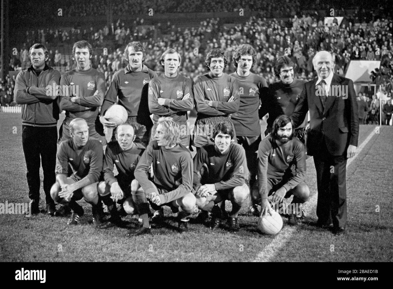 Man Utd 1968 Euro Winners TEAM GROUP Poster 
