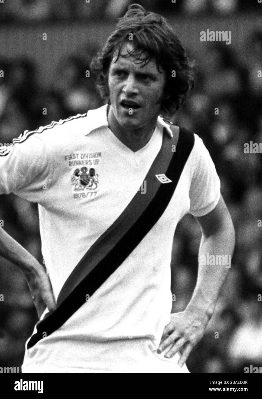 Mick Channon, Manchester City ... Soccer - Football League Division One - West Ham United  v Manchester City ... 29-08-1978 ... NULL ... NULL ... Photo credit should read: S&G/S&G and Barratts. Unique Reference No. 398565 ... NULL Stock Photo