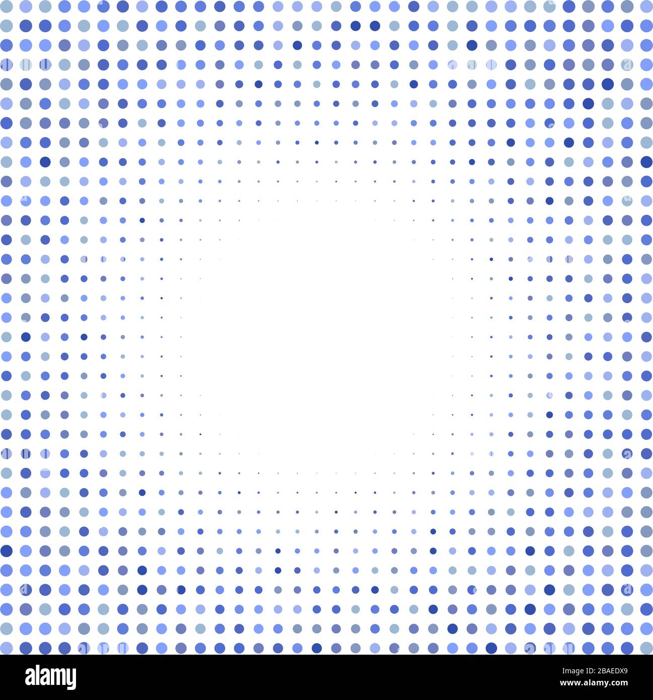 White background with blue dots Stock Vector Image & Art - Alamy