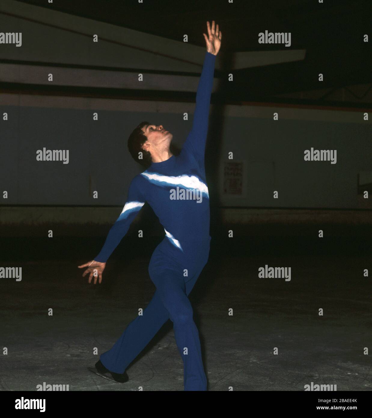 British ice figure skating champion John Curry Stock Photo