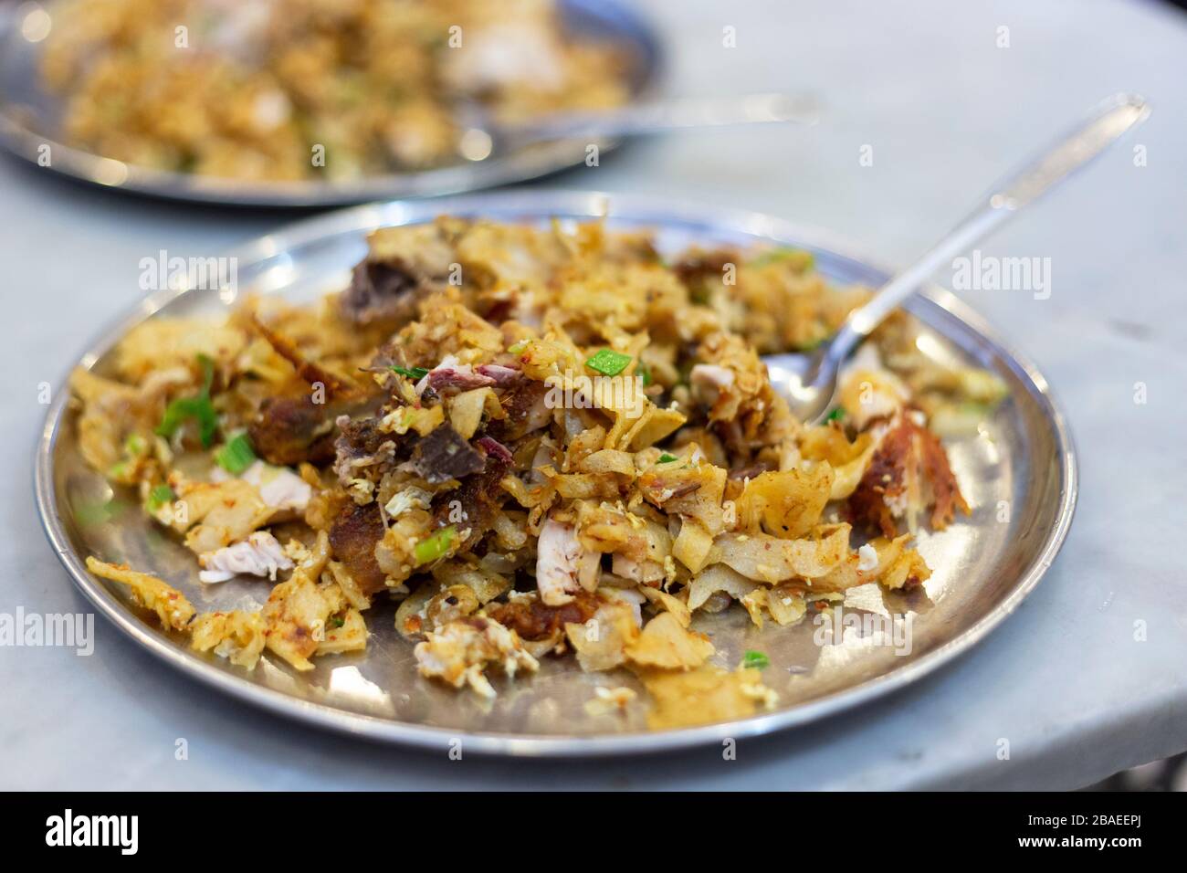 Plates of Kottu a traditional Sri Lankan dish in Kandy, Sri Lanka Stock Photo Alamy