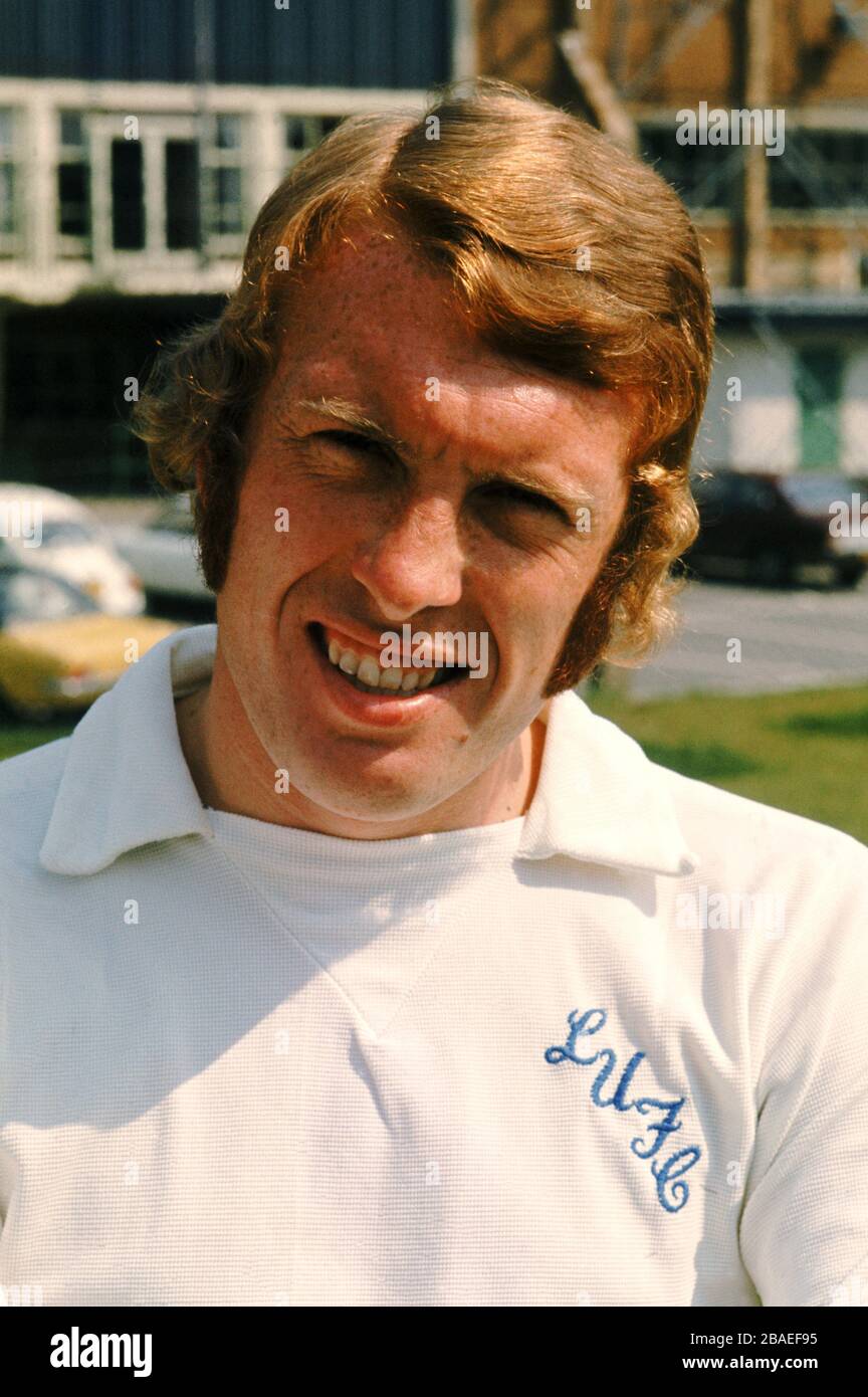 Mick Jones, Leeds United Stock Photo