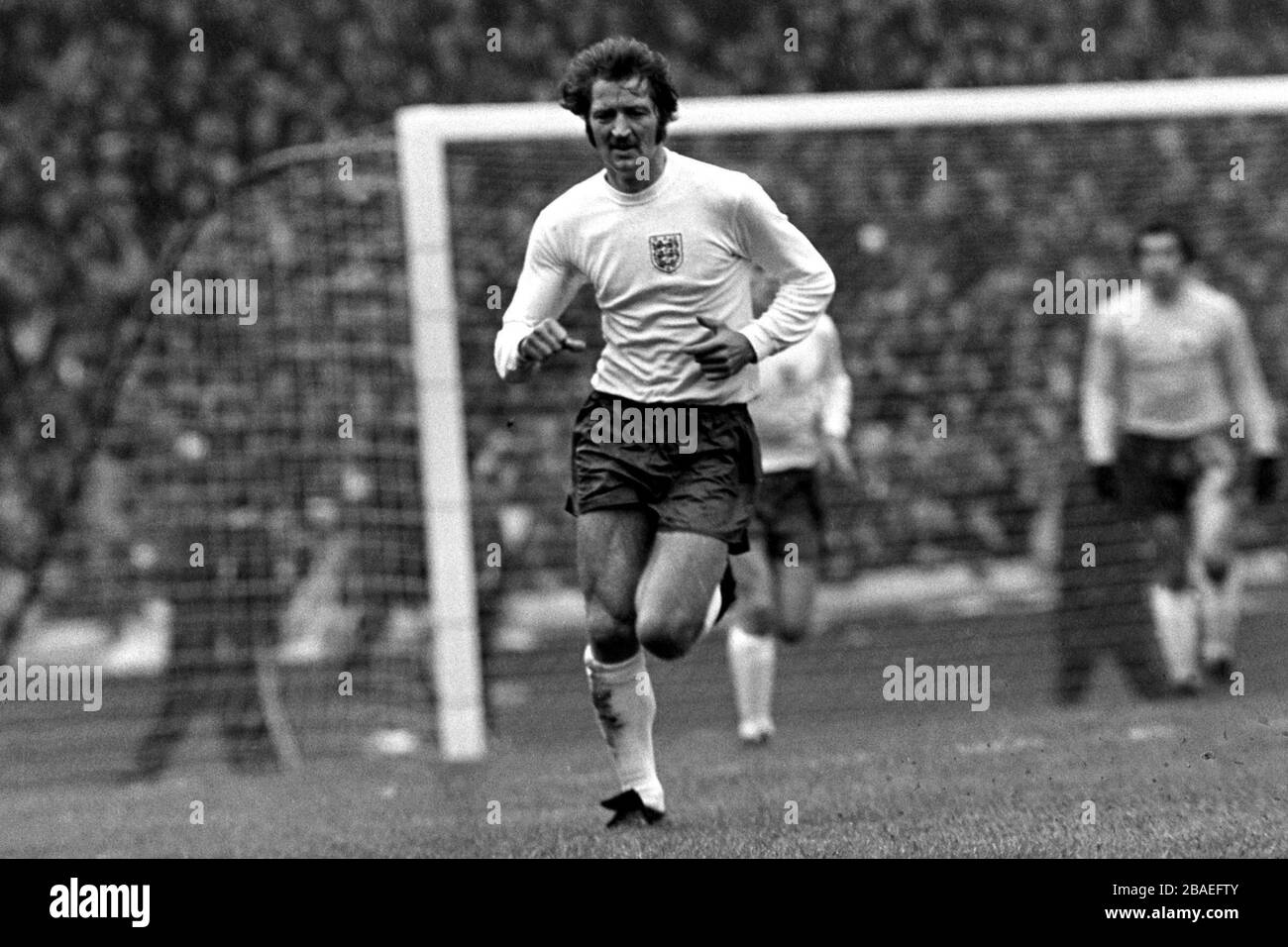 Englands Frank Worthington Stock Photo Alamy