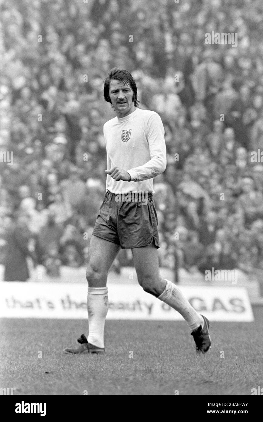 England S Frank Worthington Stock Photo Alamy