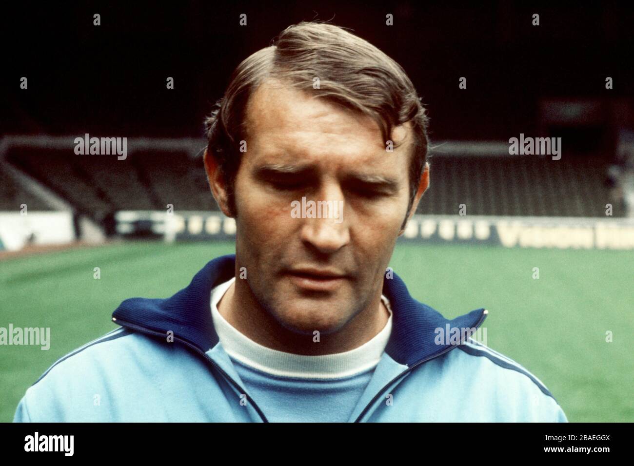 Malcolm Allison, Manchester City manager Stock Photo