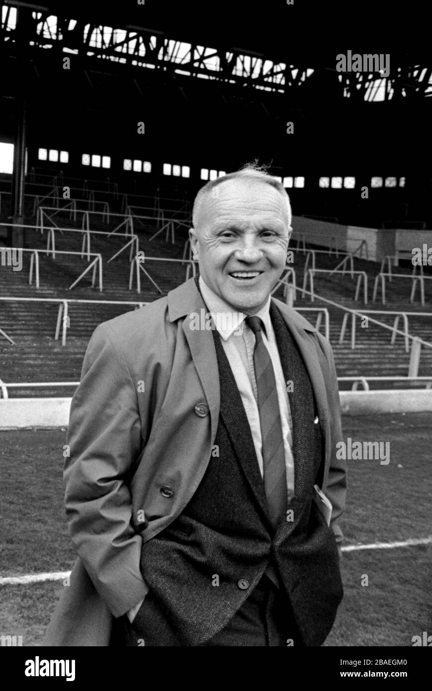 Liverpool manager, Bill Shankly Stock Photo