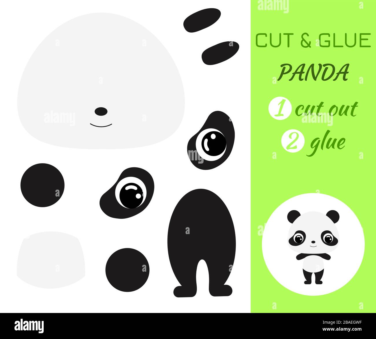 Cut And Glue Baby Panda Color Paper Application Game Educational Paper Game For Preschool Children Cartoon Character Flat Vector Stock Illustratio Stock Vector Image Art Alamy Cut And Glue Baby Panda Color Paper Application Game Educational Paper Game For Preschool Children Cartoon Character Flat Vector Stock Illustratio Stock Vector Image Art Alamy