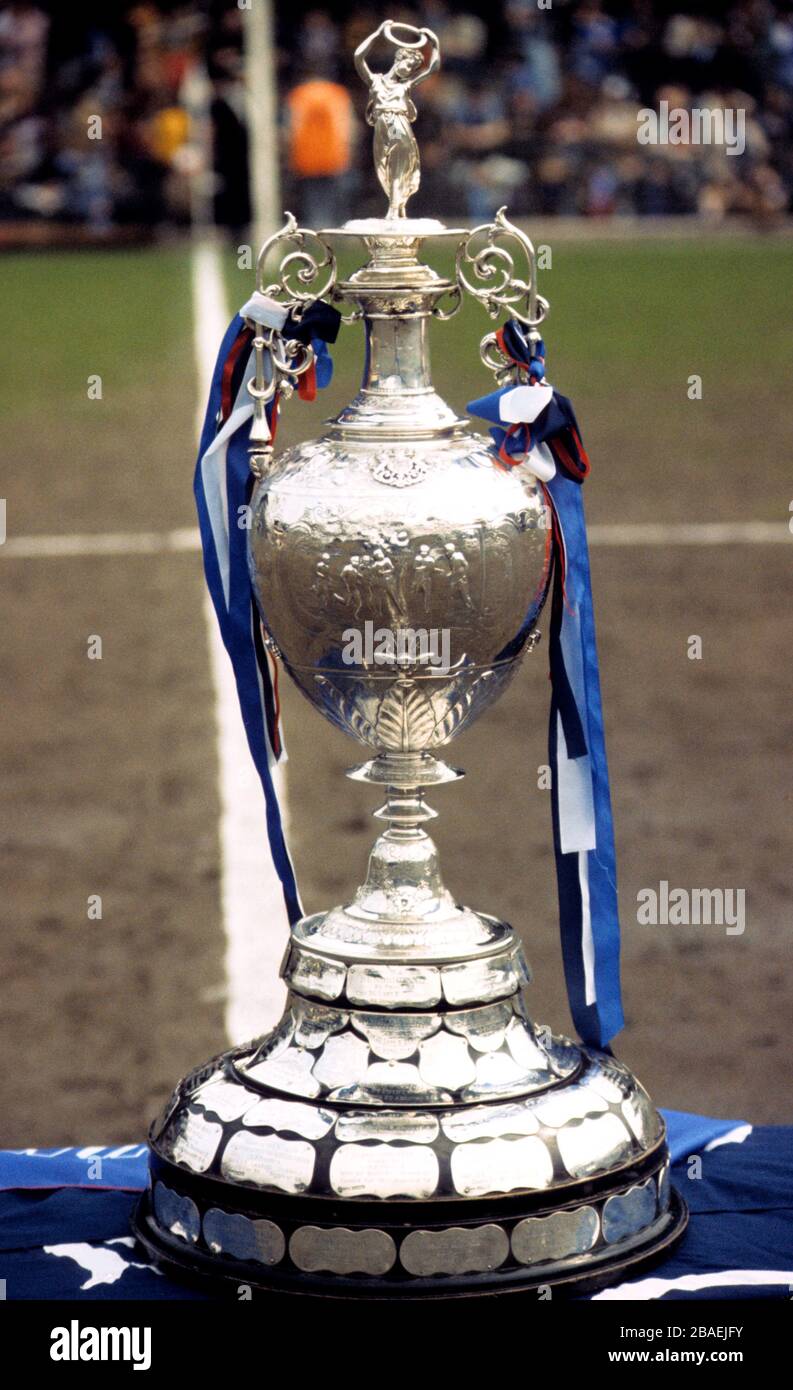 First Division League Championship Trophy Stock Photo Alamy