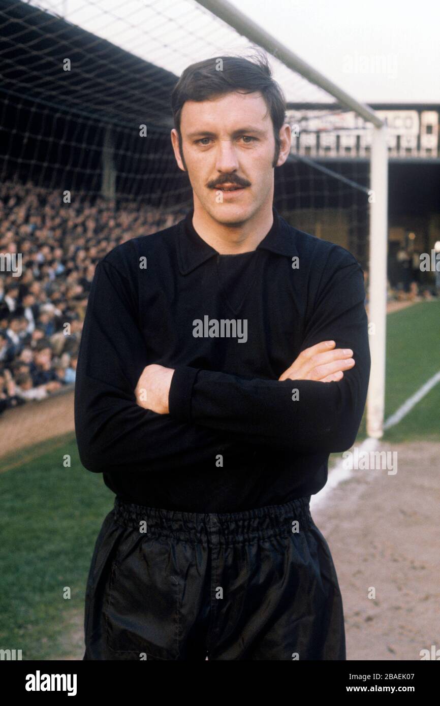Jim Cruickshank, Heart of Midlothian goalkeeper. circa date 1971 Stock