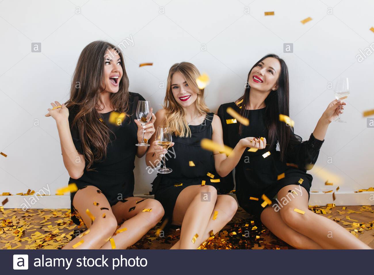 black dress for hen party