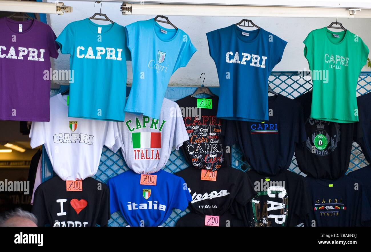 Capri souvenir,Capri island,Naples,Campania,Italy,Europe Stock Photo