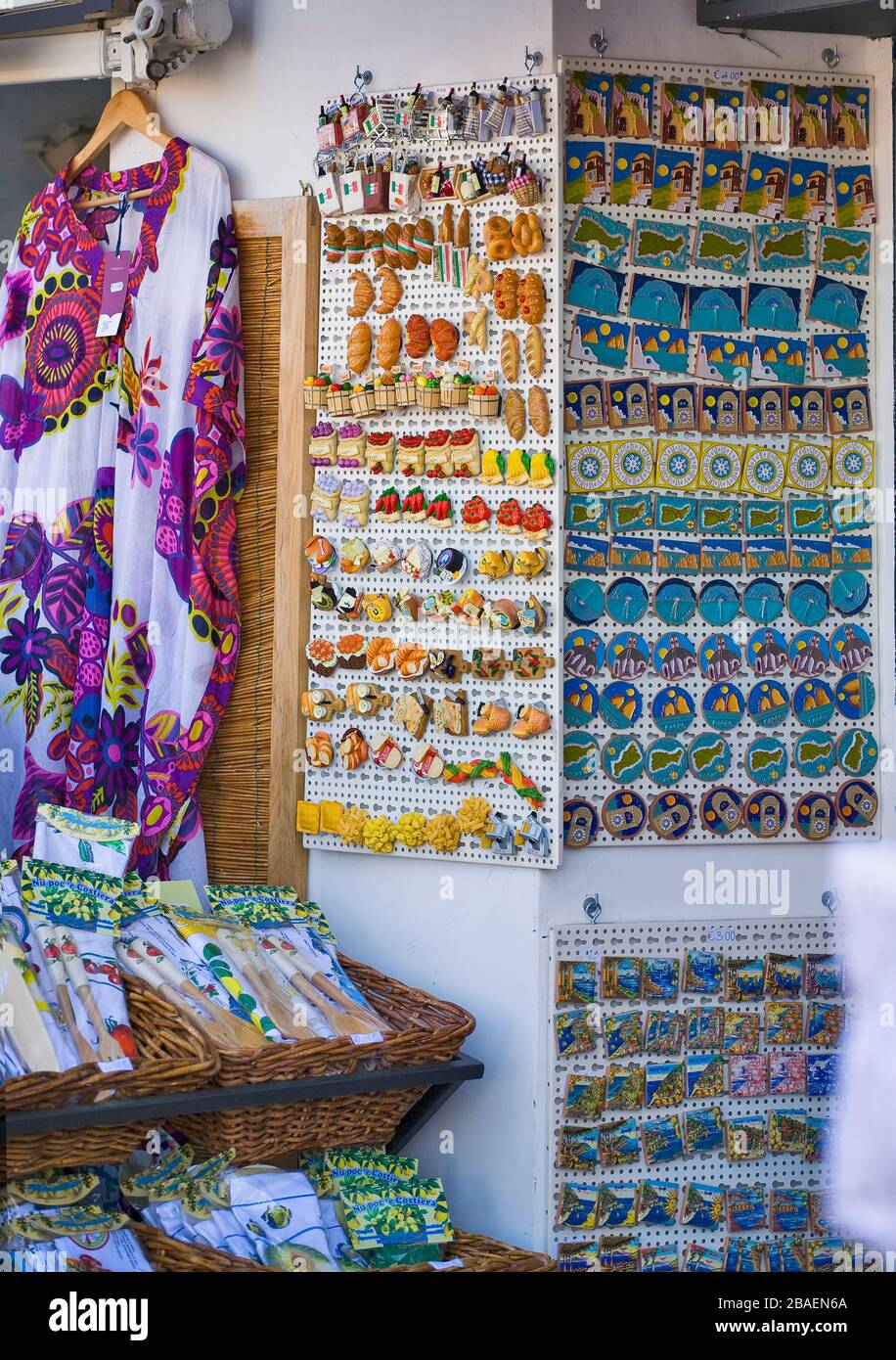 Capri souvenirs,Capri island,Naples,Campania,Italy,Europe Stock Photo