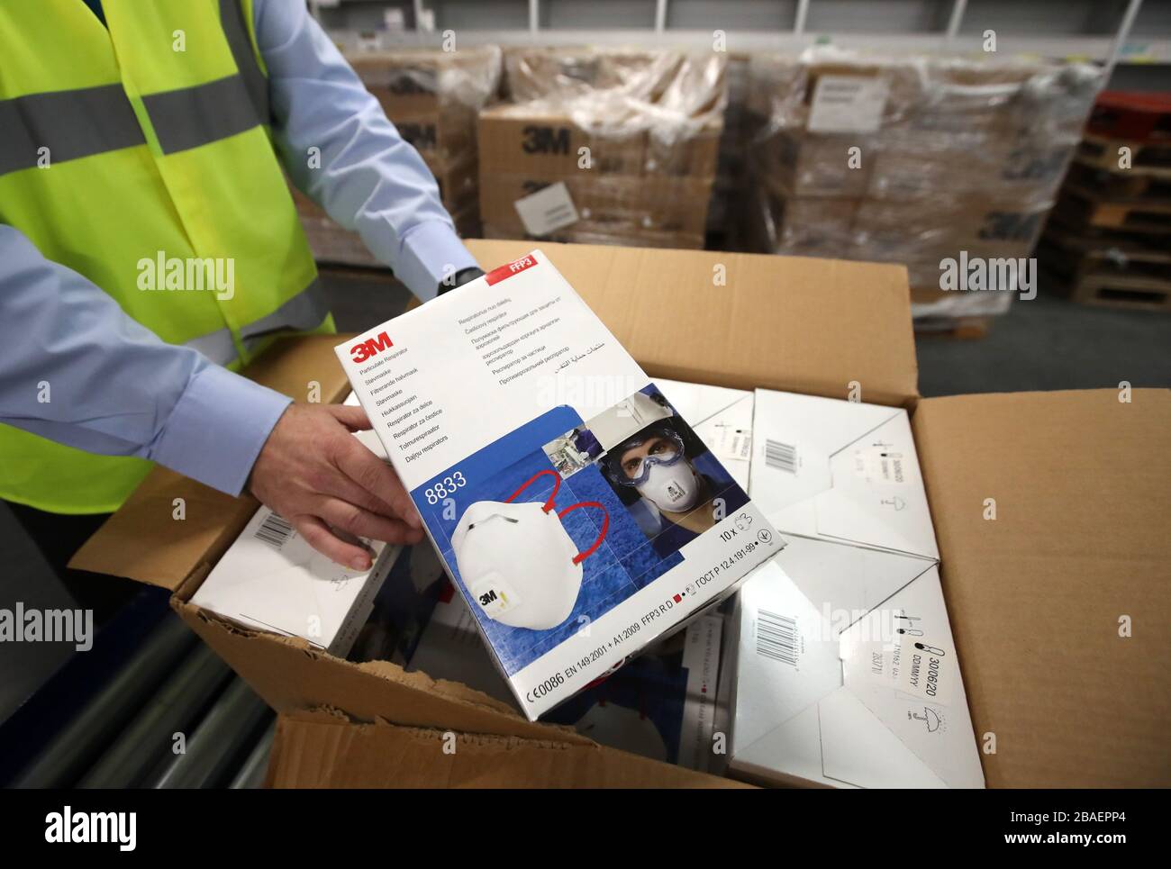 As deliveries of personal protective equipment ppe are being increased