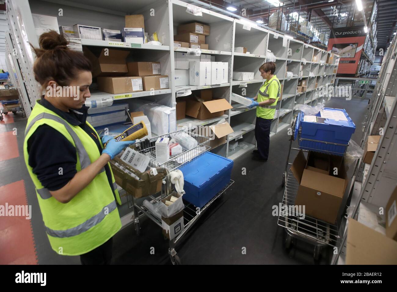 As deliveries of personal protective equipment ppe are being increased