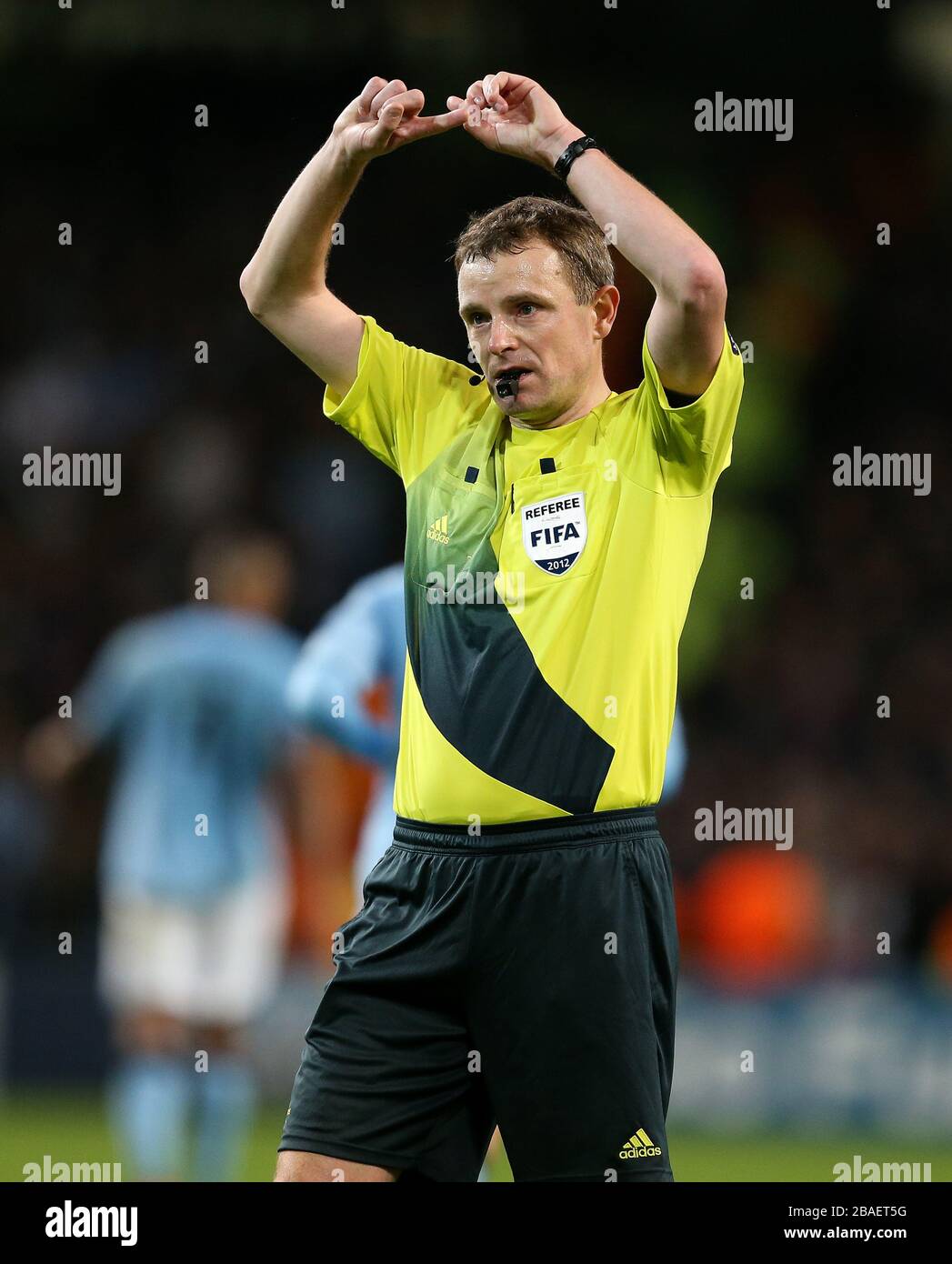 Peter Rasmussen, referee Stock Photo