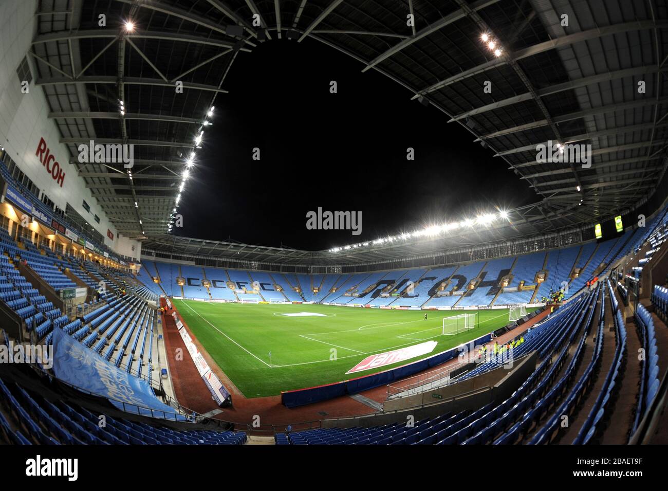 A general view of the Ricoh Arena, home of Coventry City Stock Photo