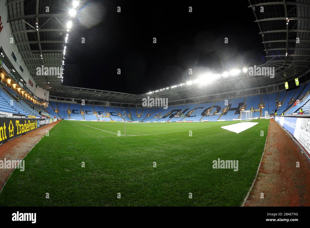 A general view of the Ricoh Arena, home of Coventry City Stock Photo