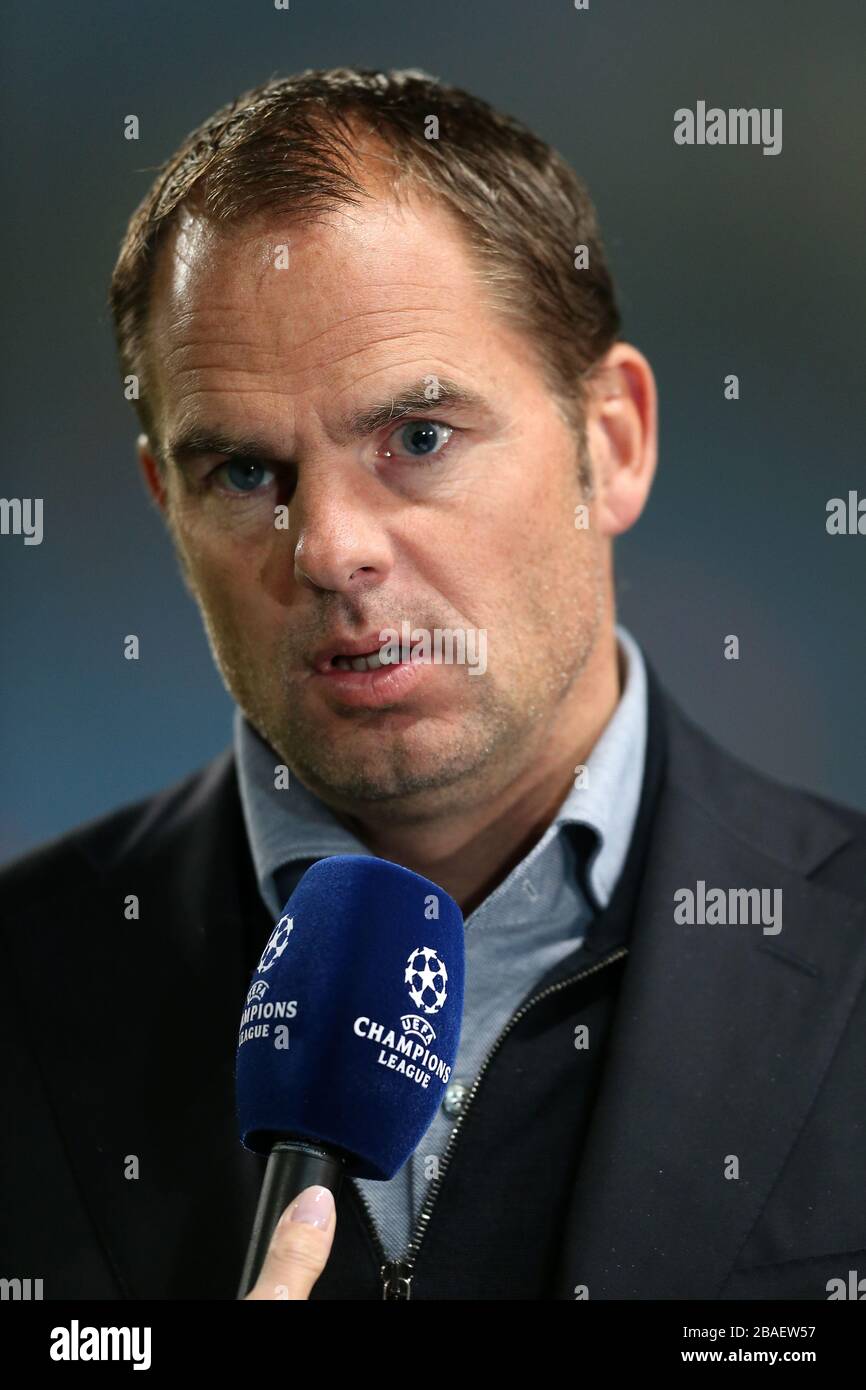 Ajax manager Frank De Boer Stock Photo