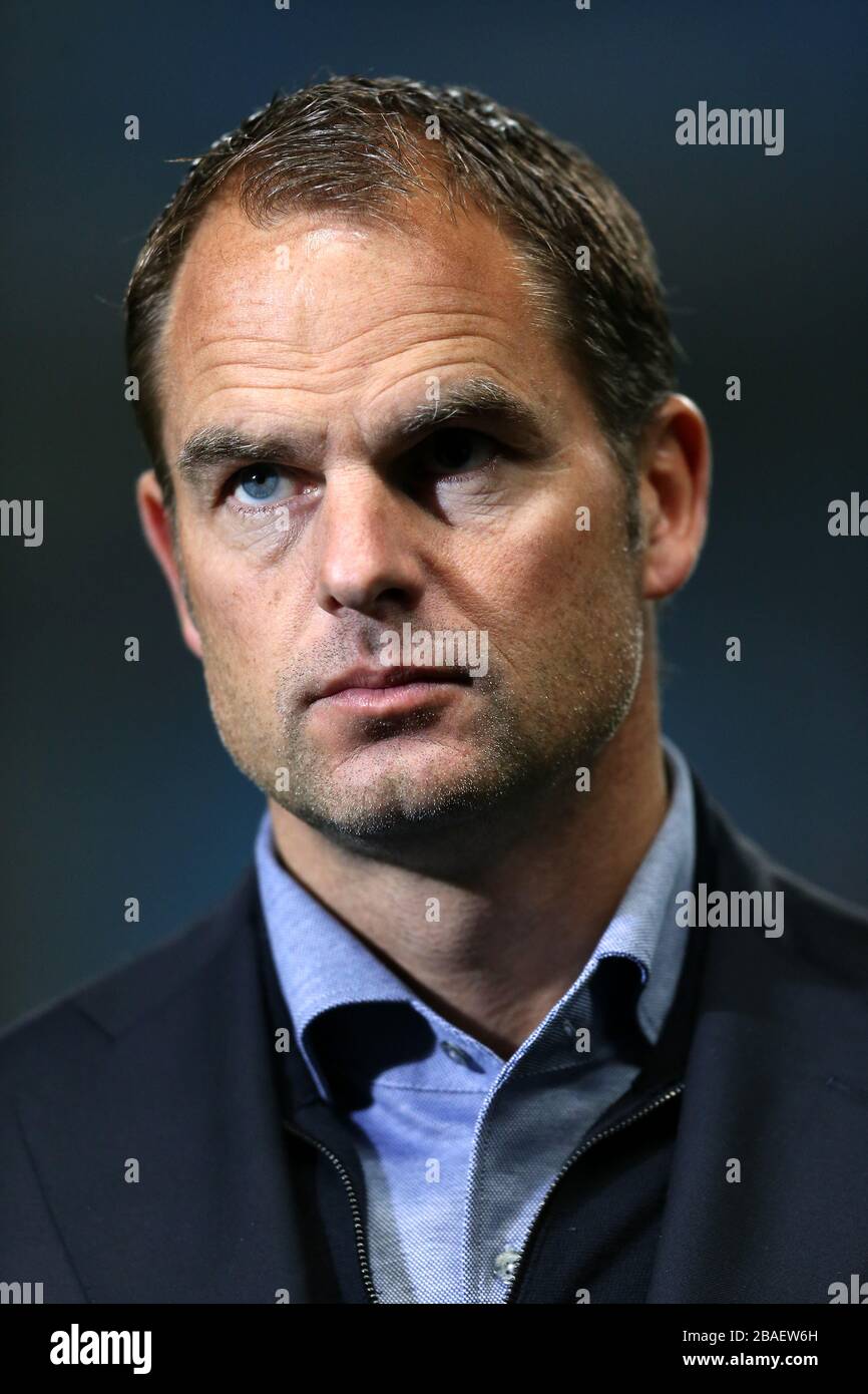 Ajax manager Frank De Boer Stock Photo