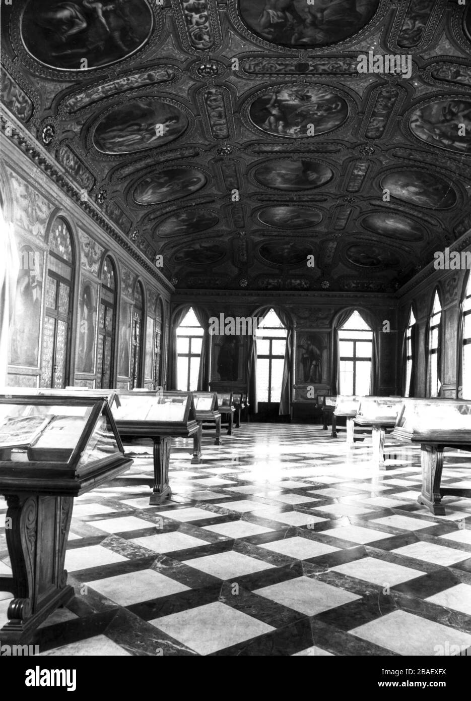 Marciana National Library, library by Jacopo Sansovino, Venice, 60s Stock Photo