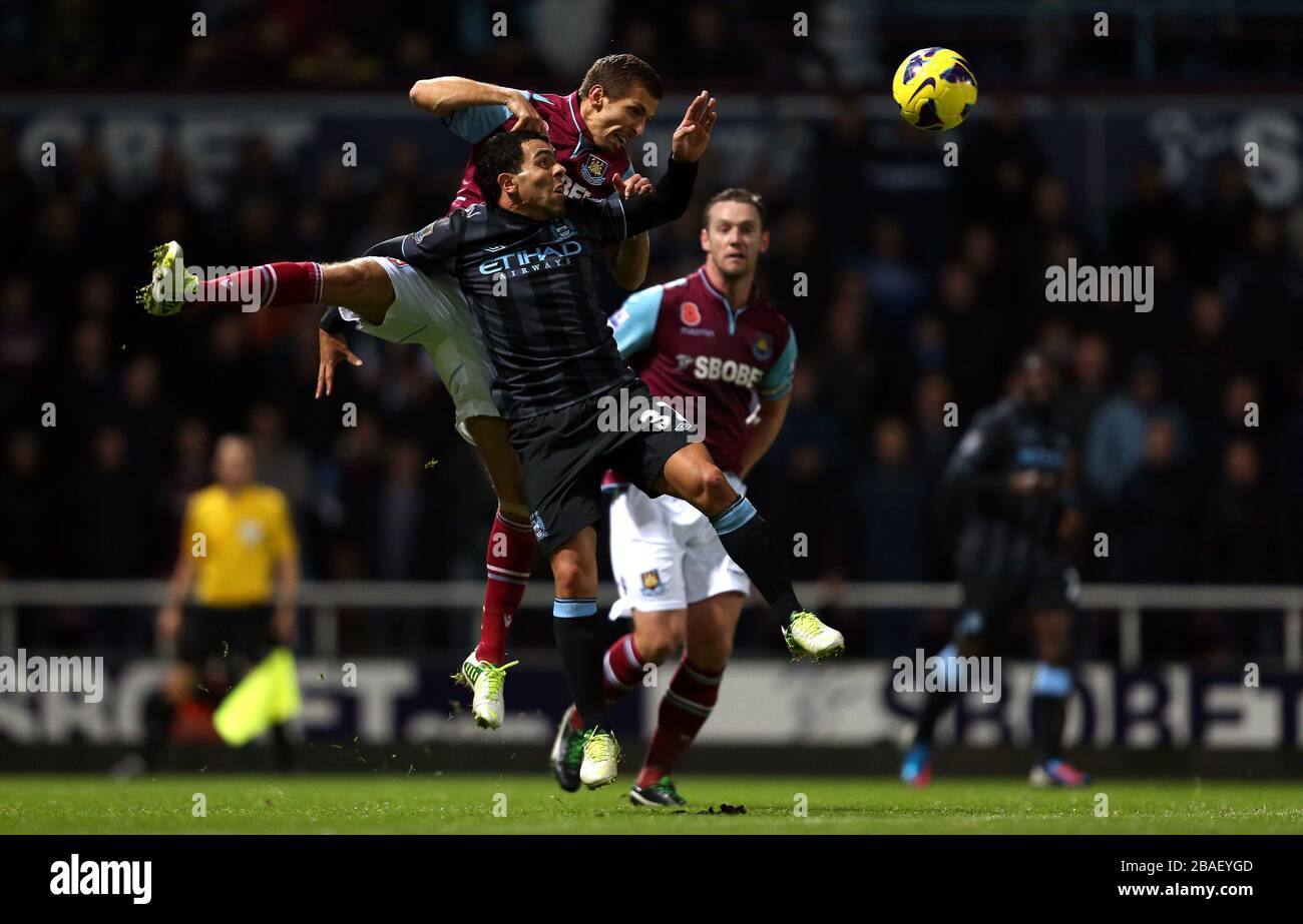Tevez west ham hi-res stock photography and images - Alamy