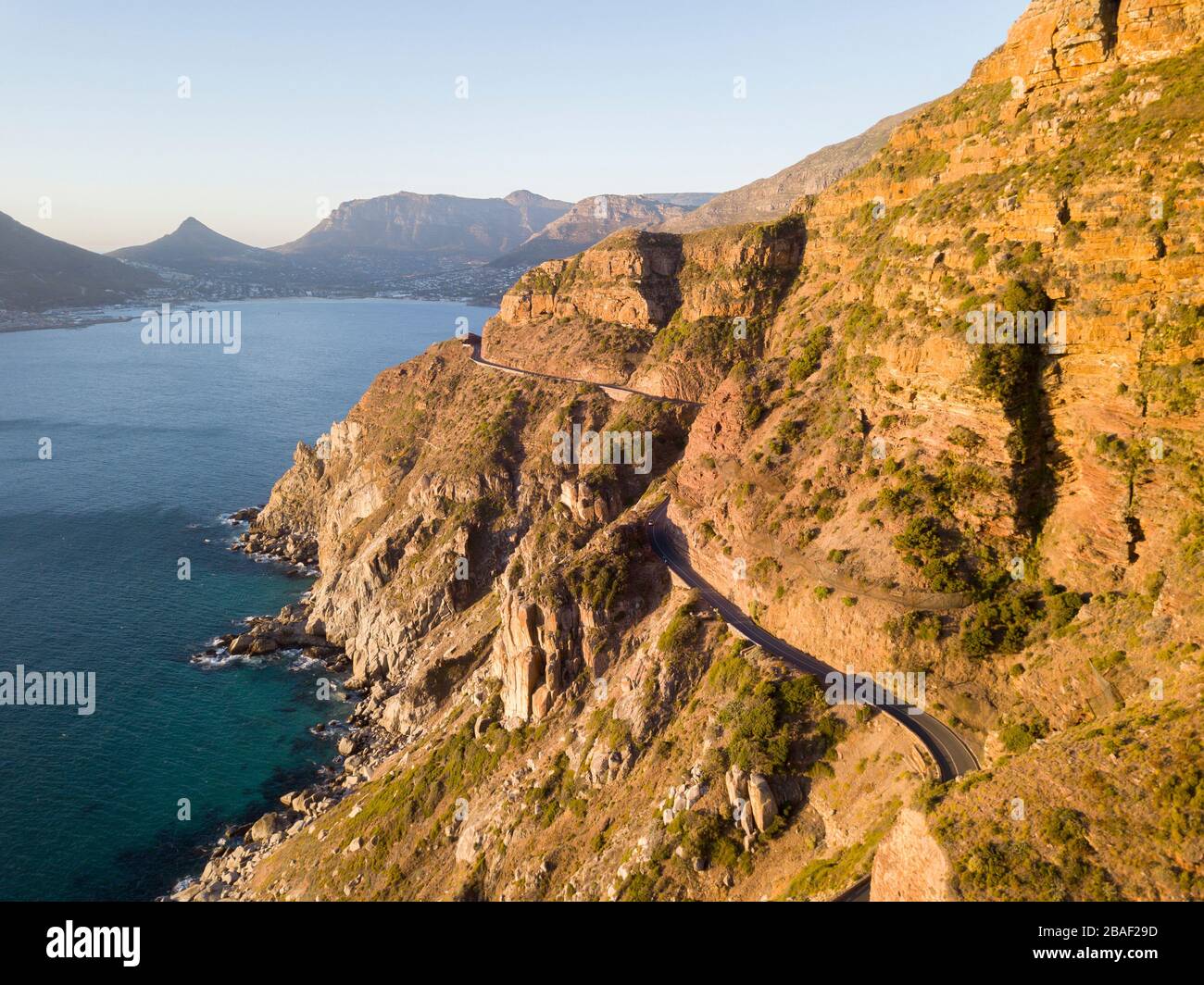 Chapman’s peak drive aerial view hi-res stock photography and images ...