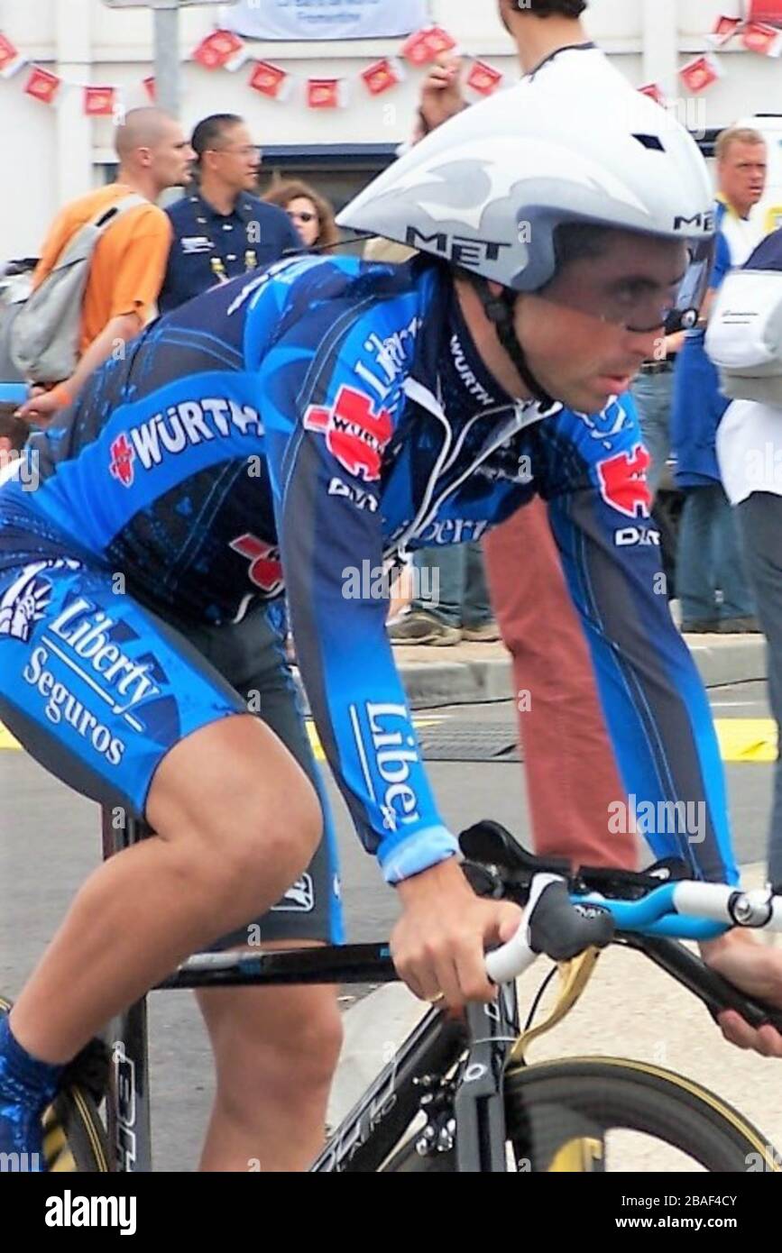 Joseba Beloki  of  Liberty Seguros during the Tour de France 2005, Prologue cycling race, Fromentine – Noirmoutier-en-l'Île (19 Km) on JULY 14, 2005 in Fromentine, France - Photo Laurent Lairys / DPPI Stock Photo