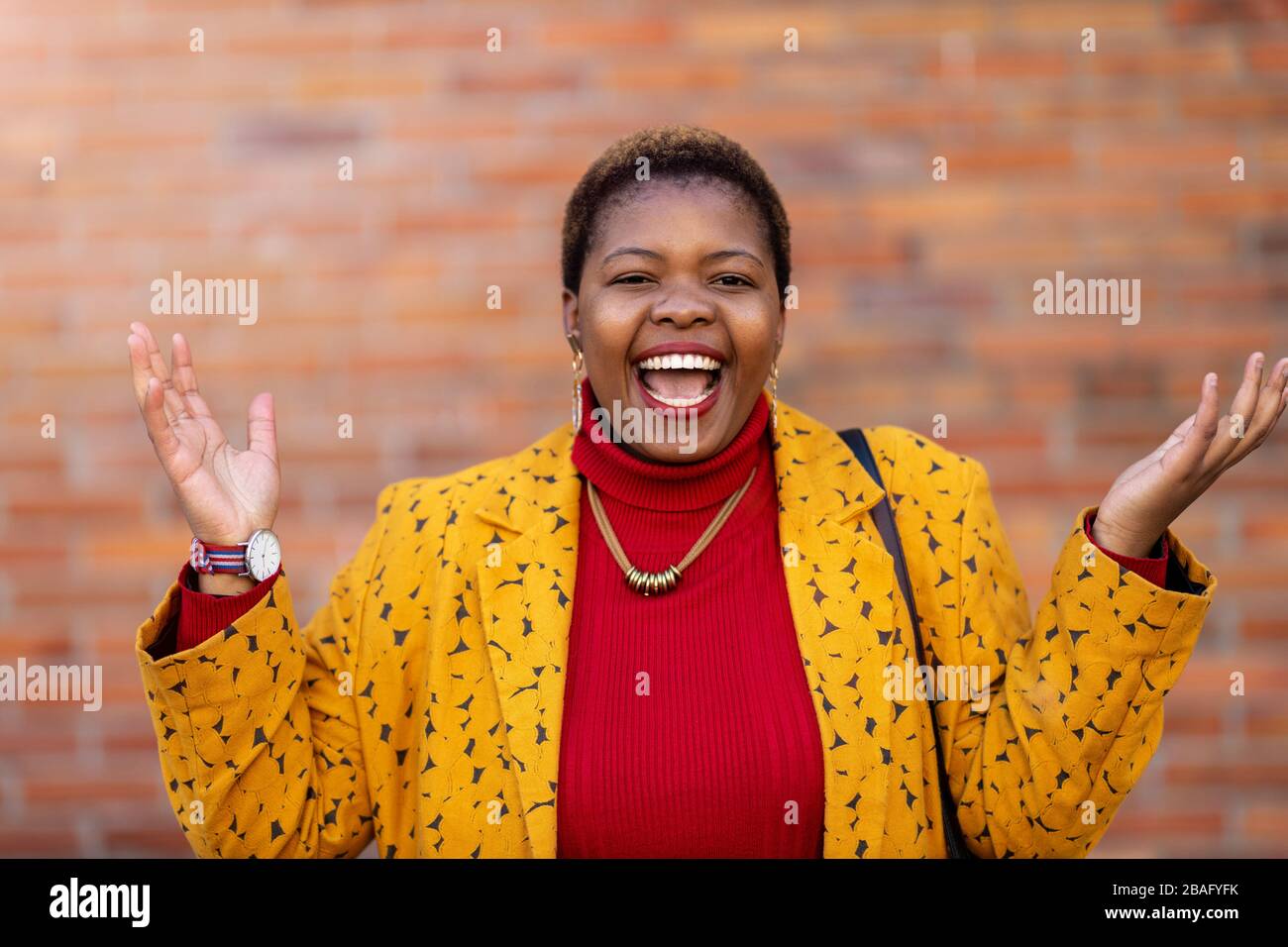 Afro american woman hi-res stock photography and images - Alamy