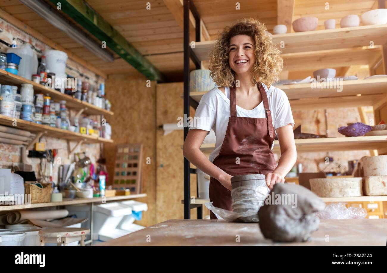 Hand Made Pottery High Resolution Stock Photography and Images - Alamy
