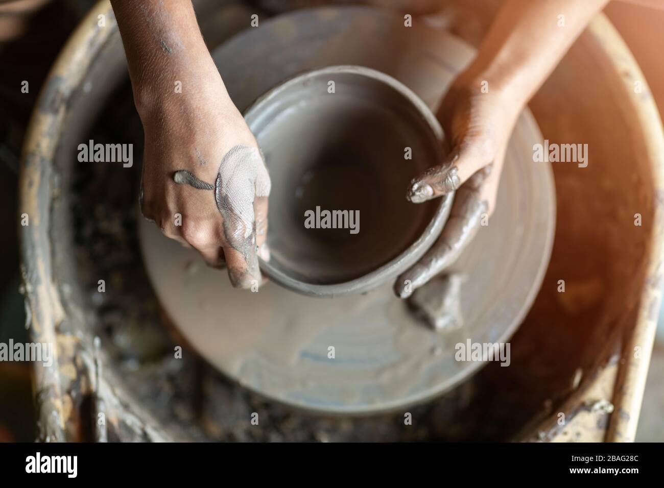 Hand Made Pottery High Resolution Stock Photography and Images - Alamy