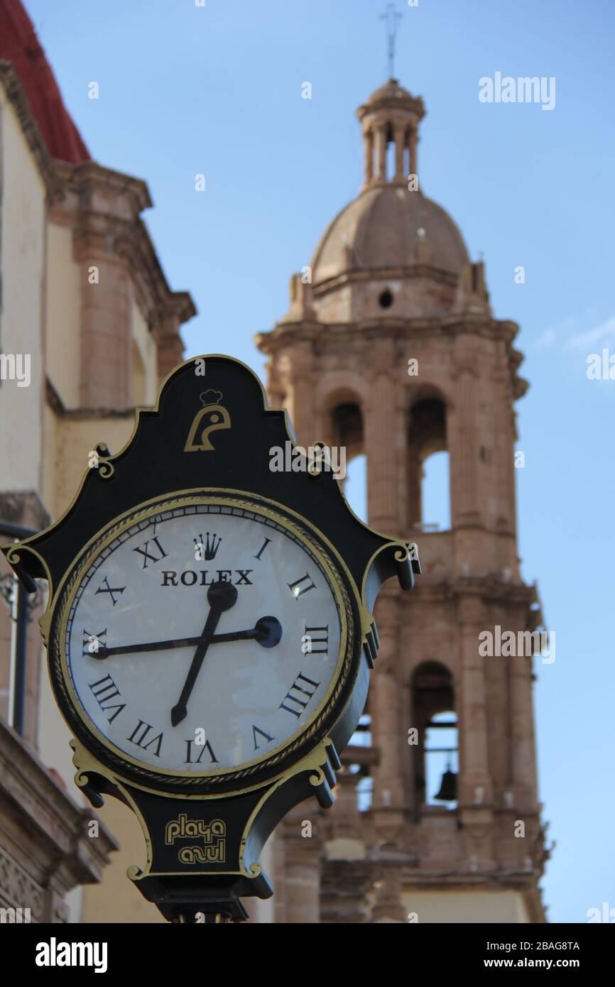 Historical Center of Durango, Durango, Mexico. Durango architecture and