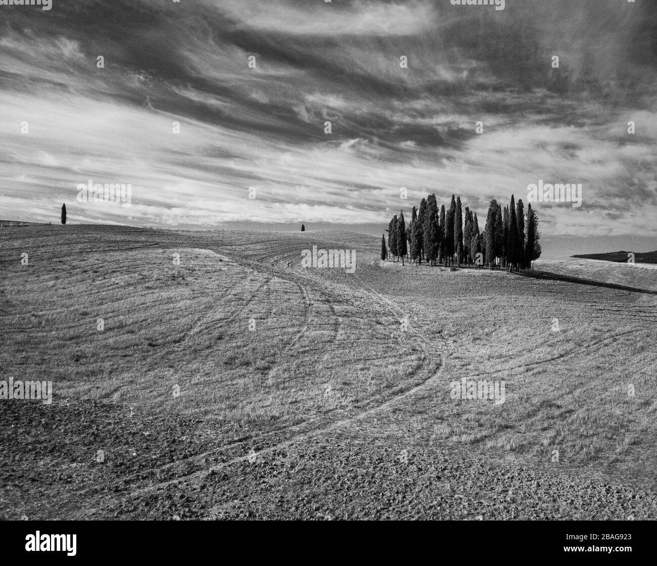 Aerial field Black and White Stock Photos & Images - Alamy