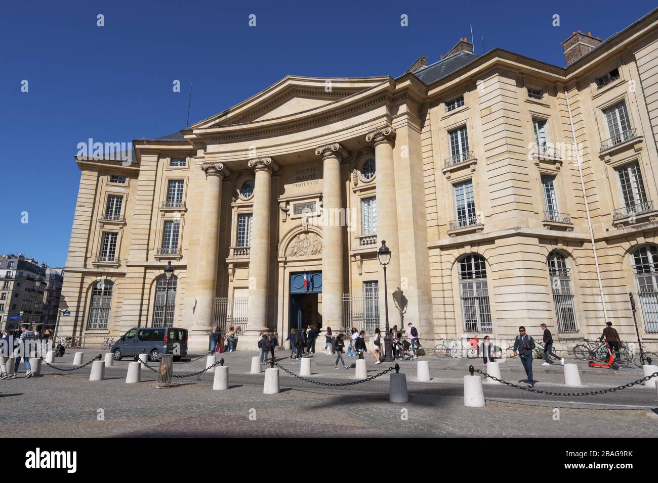 University of Paris 2 Pantheon-Assas, Paris, France Stock Photo