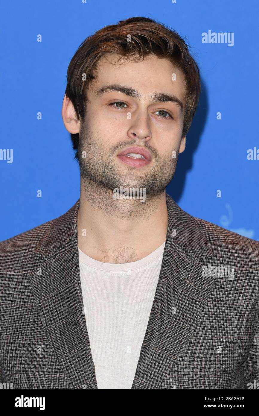 Douglas Booth attends a photocall for My Salinger Year during the 70th Berlin Film Festival, Grand Hyatt Berlin in Berlin, Germany. © Paul Treadway Stock Photo