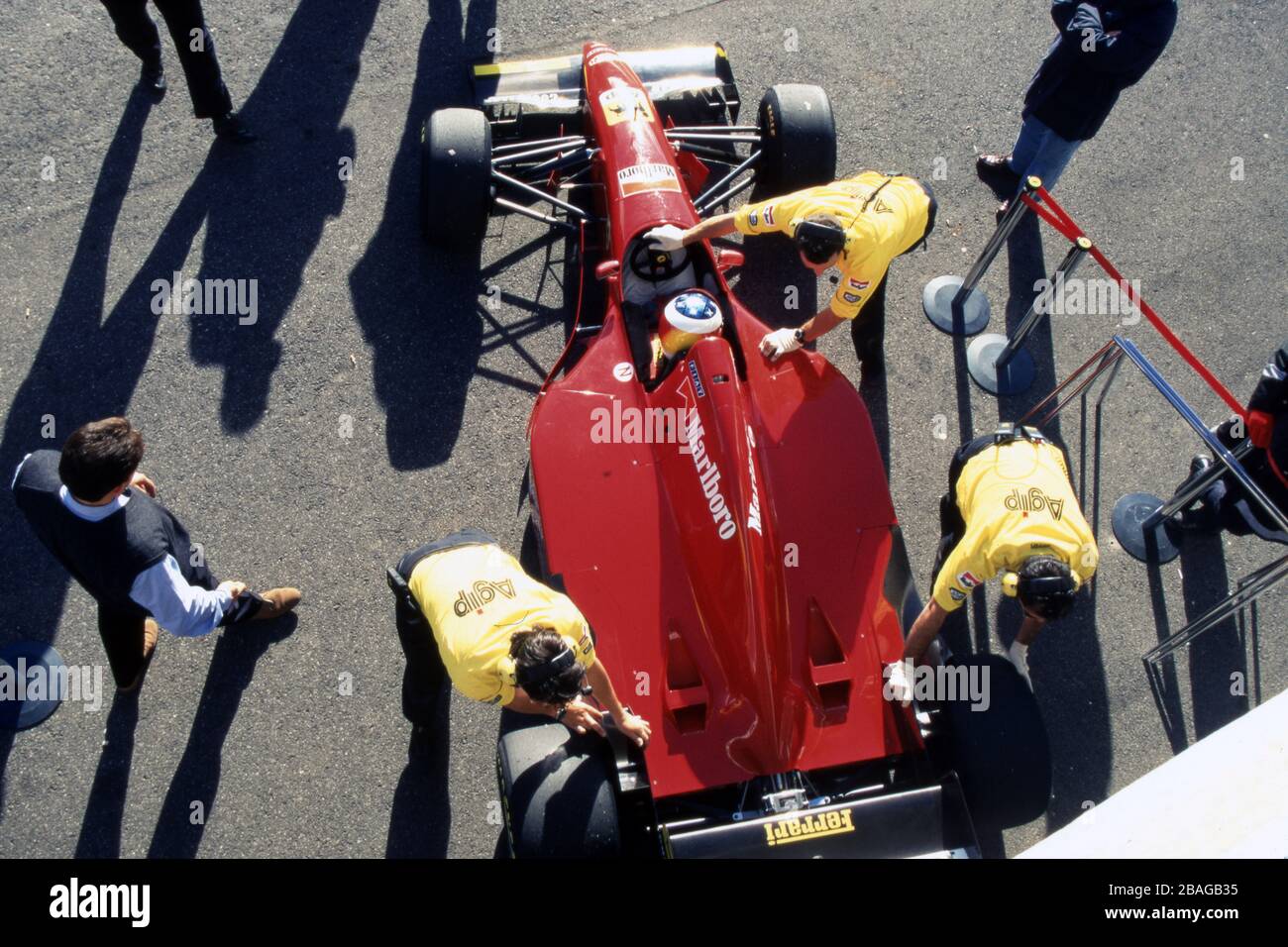 firo Formula 1, season 1995 Sport, Motorsport, Formula 1, archive