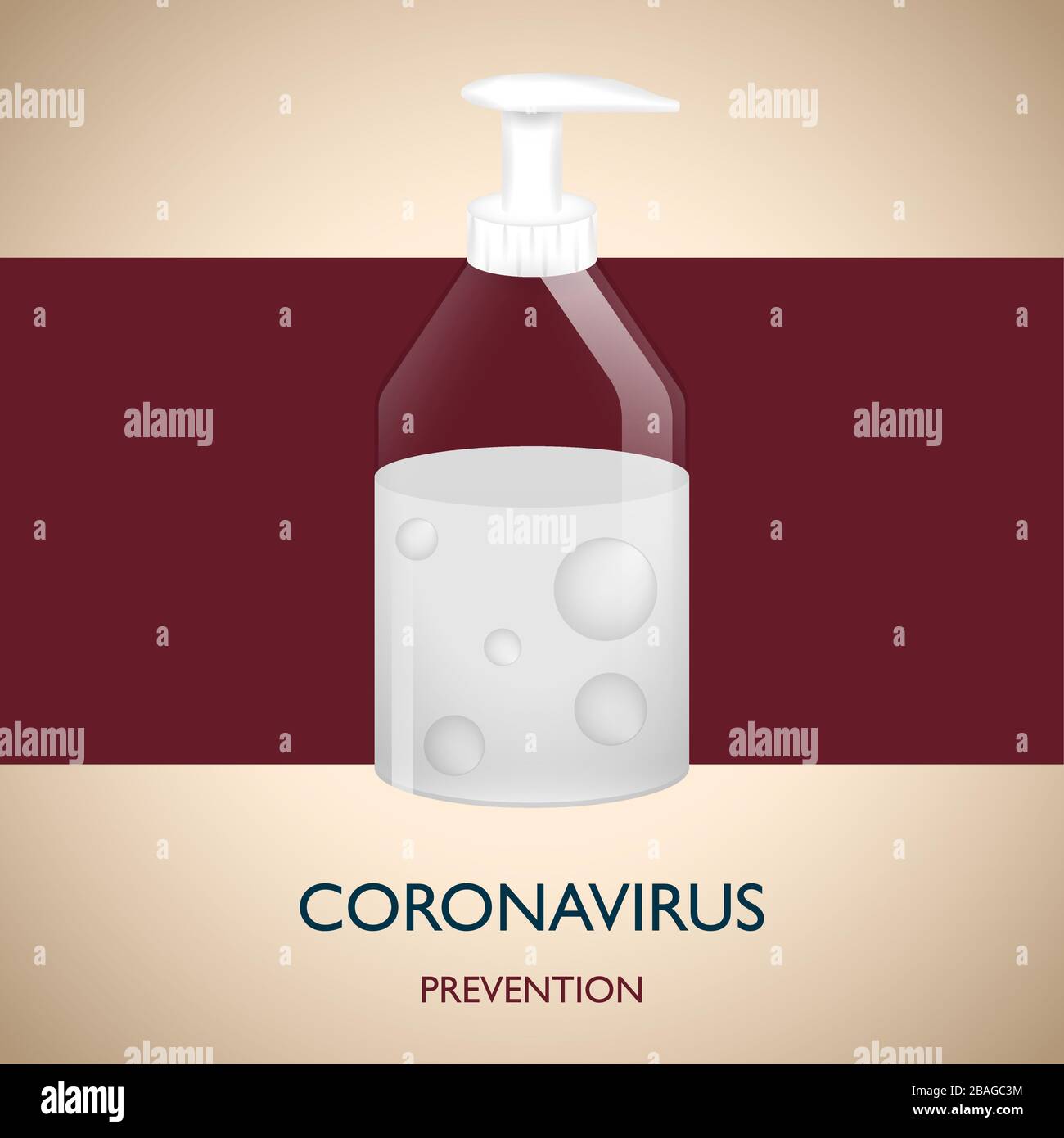 Coronavirus prevention poster Stock Vector Image & Art - Alamy