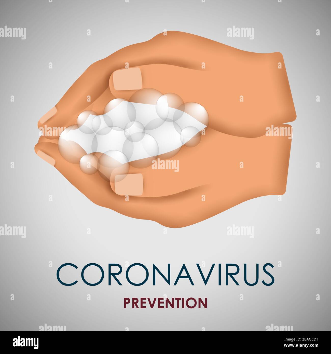 Coronavirus prevention poster Stock Vector Image & Art - Alamy