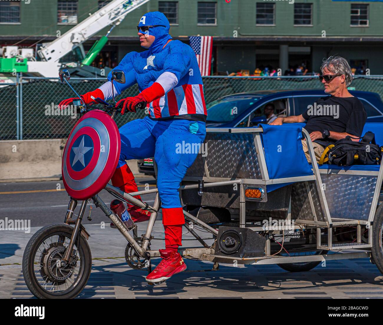 Captain america cheap shield bike