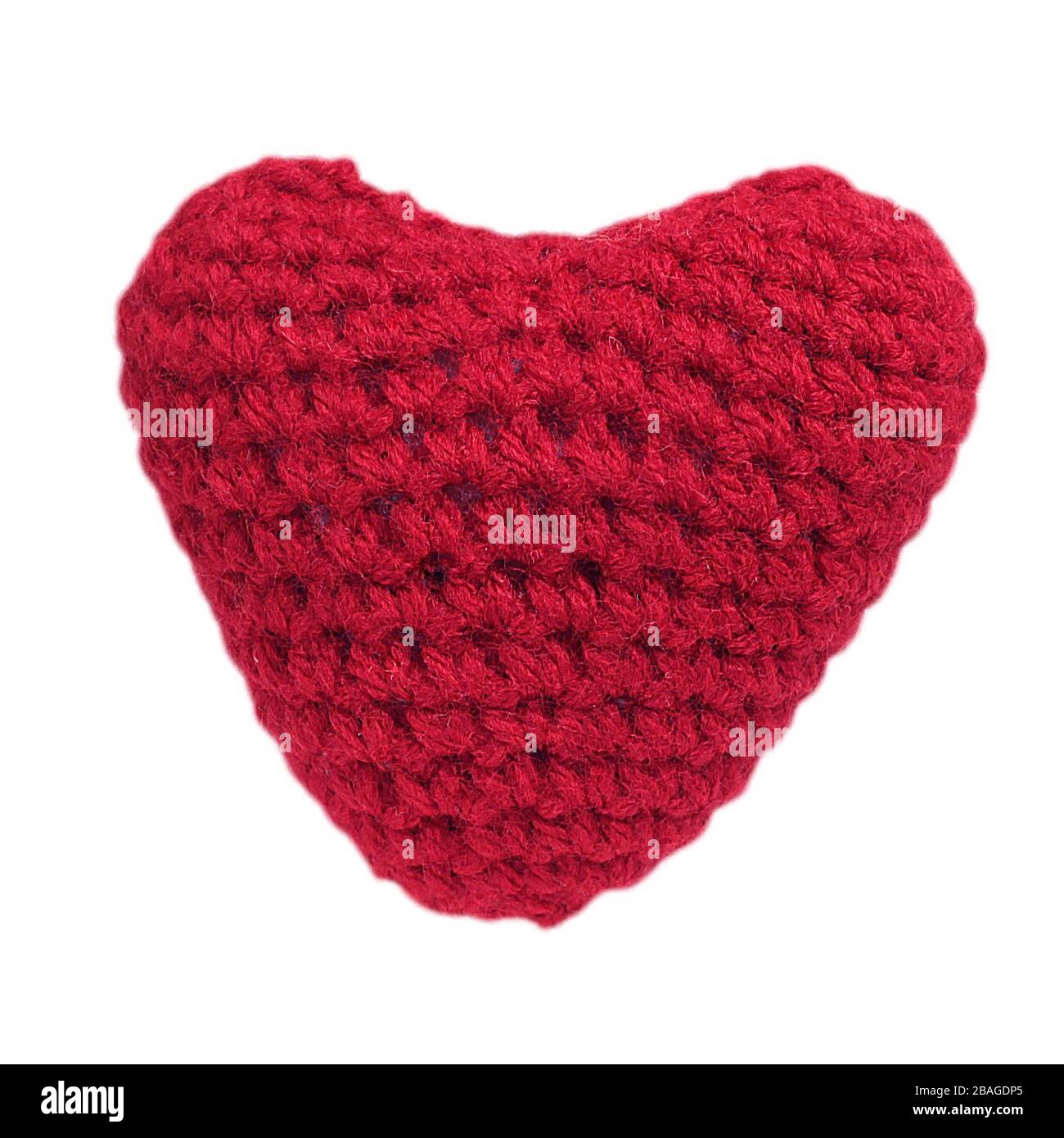 Crochet heart Cut Out Stock Images & Pictures - Alamy