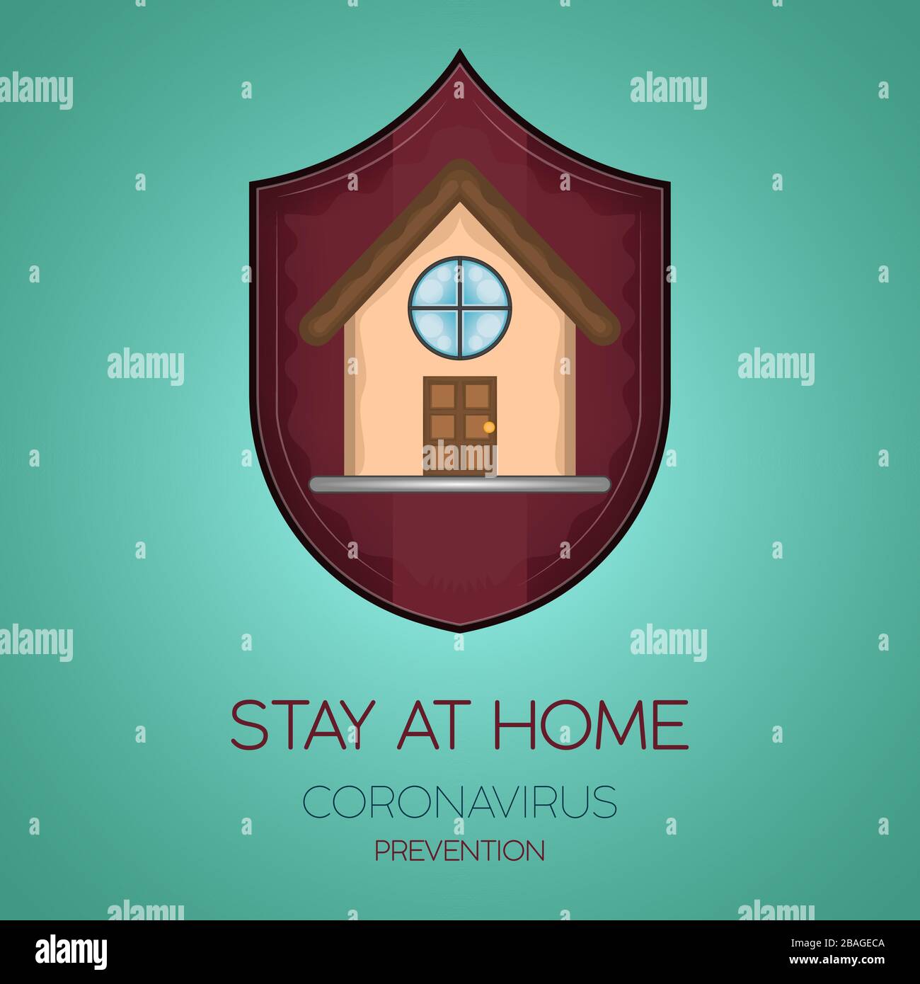 Coronavirus prevention poster Stock Vector Image & Art - Alamy